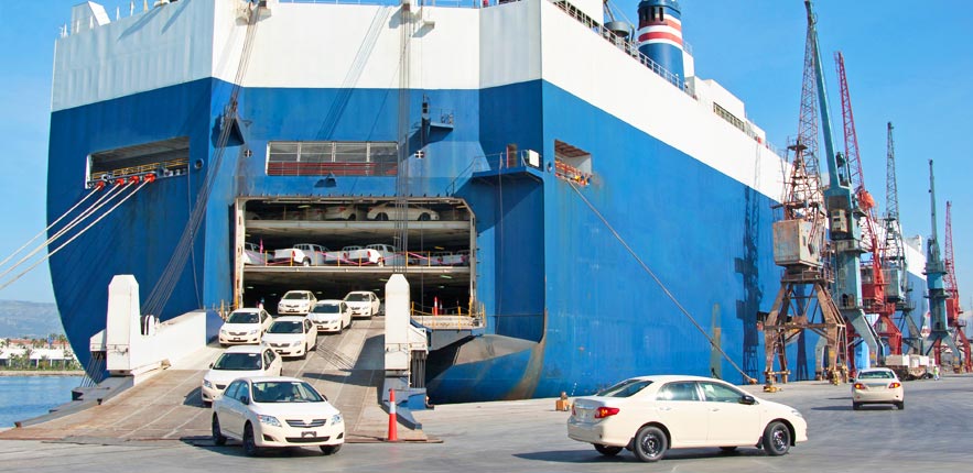 International automobile shipping to Africa