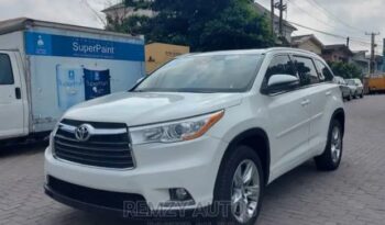 Toyota Highlander 2014 White full