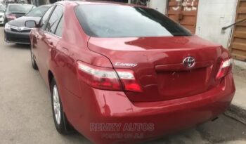 Toyota Camry 2.4 XLE 2008 Red full